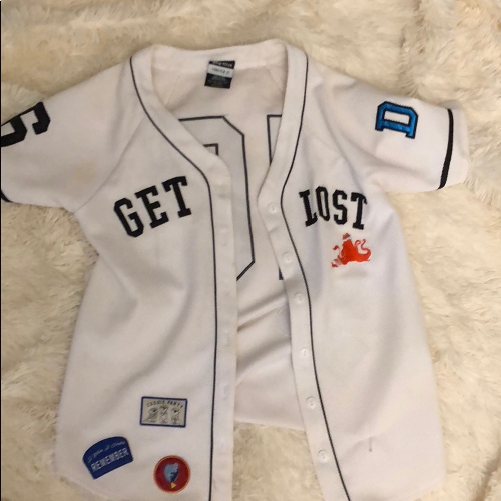 Baseball cardigans with short sleeves